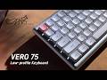 Keyboard ： Vero75  #chosfox #keyboard  #keycaps #vero75 #mechanicalkeyboard #switches