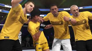 EA Sports UFC Carrer Mode Bruce Lee Featherweight Part 4