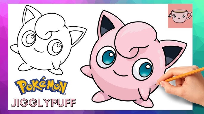 How to Draw Pokemon EASY Chibi #3 | Baby Jigglypuff - YouTube