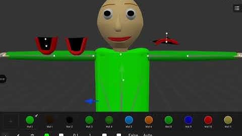How to make Baldi model like Pghfilms in Prisma 3D