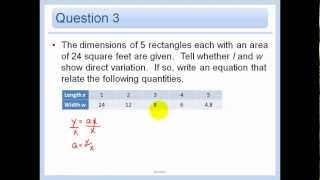 2.5 - Model Direct Variation