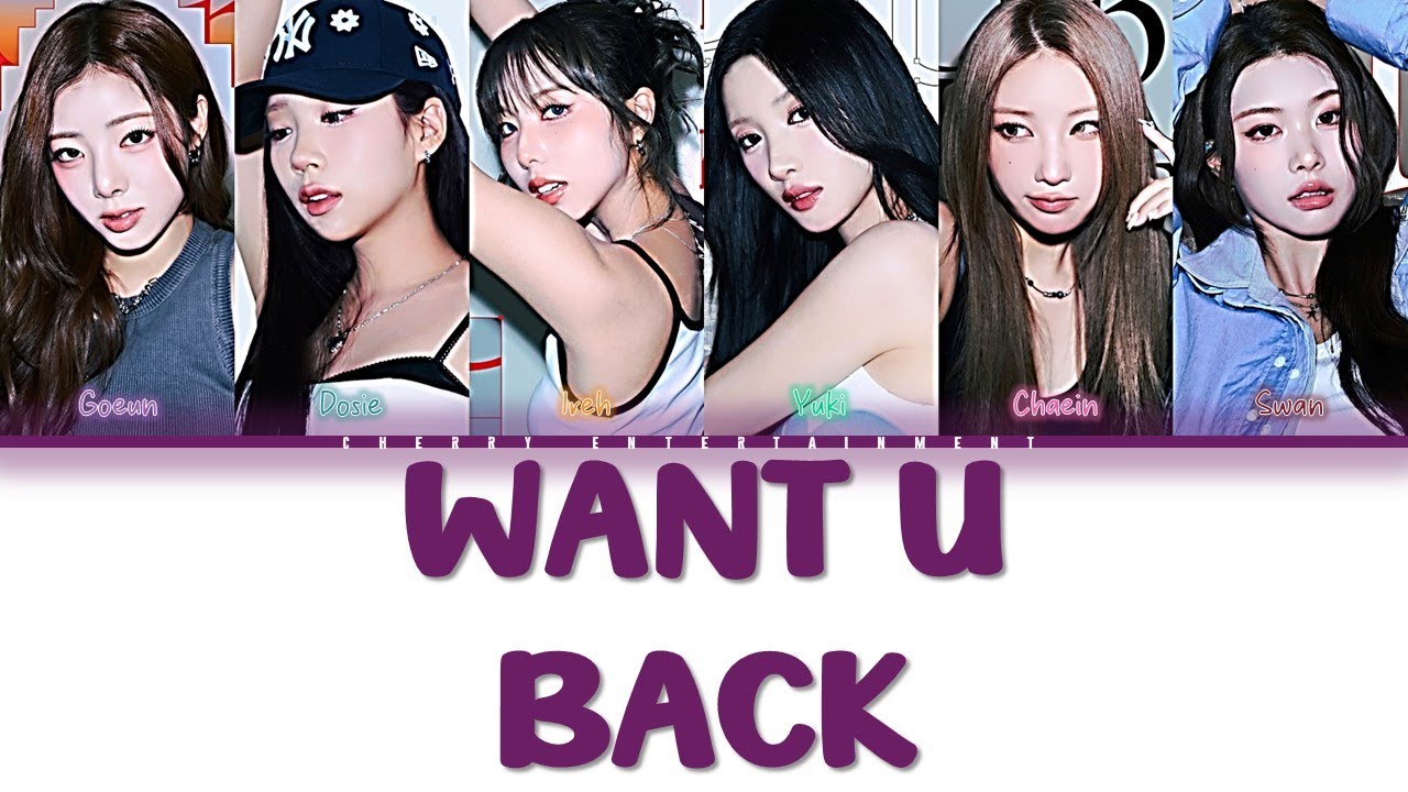 [ENG/FR] WANT U BACK - PURPLE KISS (퍼플키스) Color Coded Lyrics VOSTFR + LINE DISTRIBUTION