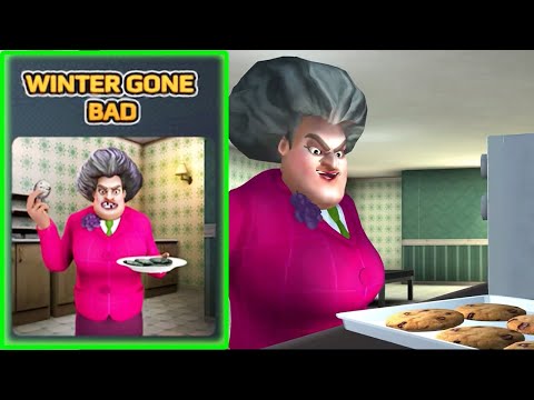 Scary Teacher 3D | miss T Winter Gone Bad Walkthrough (iOS Android)
