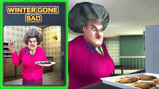 Scary Teacher 3D | miss T Winter Gone Bad Walkthrough (iOS Android)