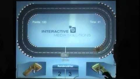 imWALL Multitouch based on Kinect Technlogy