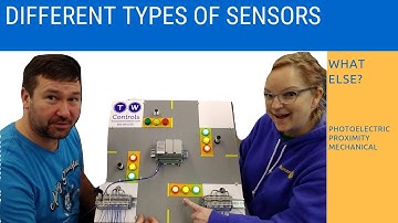 Sensor Types - Inductive Proximity, Photoelectric Diffused, Photoelectric Reflective, Mechanical