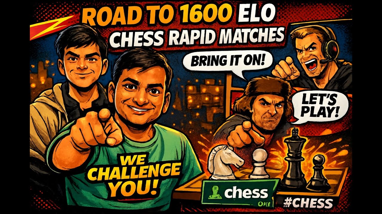 Road to 1600 ELO Chess Rapid Matches | @chess.com | #Chess - YouTube