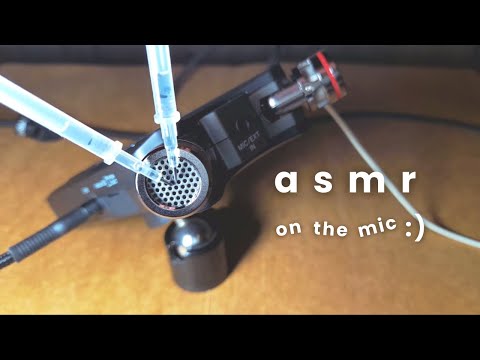 ASMR MIC SCRATCHING & BRUSHING TRIGGERS - for relaxing sleep, tingles, background noise (No Talking)