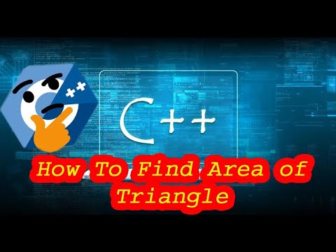How to Find Area of Triangle in Turbo C++