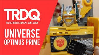 TRDQ: Transformers Universe: Optimus Prime Review