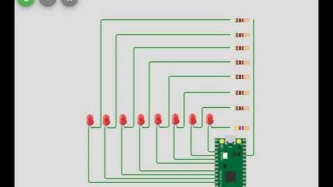Raspberry Pi Pico_LED跑馬燈_Arduino IDE版