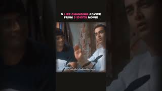 5 LIFE CHANGING ADVICE FROM 3 IDIOTS MOVIES... #lifelessons #bollywood