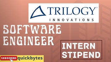#Trilogy Innovations Software Engineer intern stipend #quickbytes #internstipend