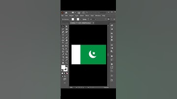 Pakistani flag tutorial in adobe illustrator #tutorial #design#logo #adobeillustrator #graphics