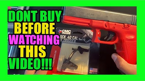 CMC Glock trigger installation