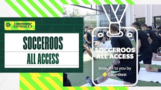 Socceroos All Access in Abu Dhabi brought to you by CommBank