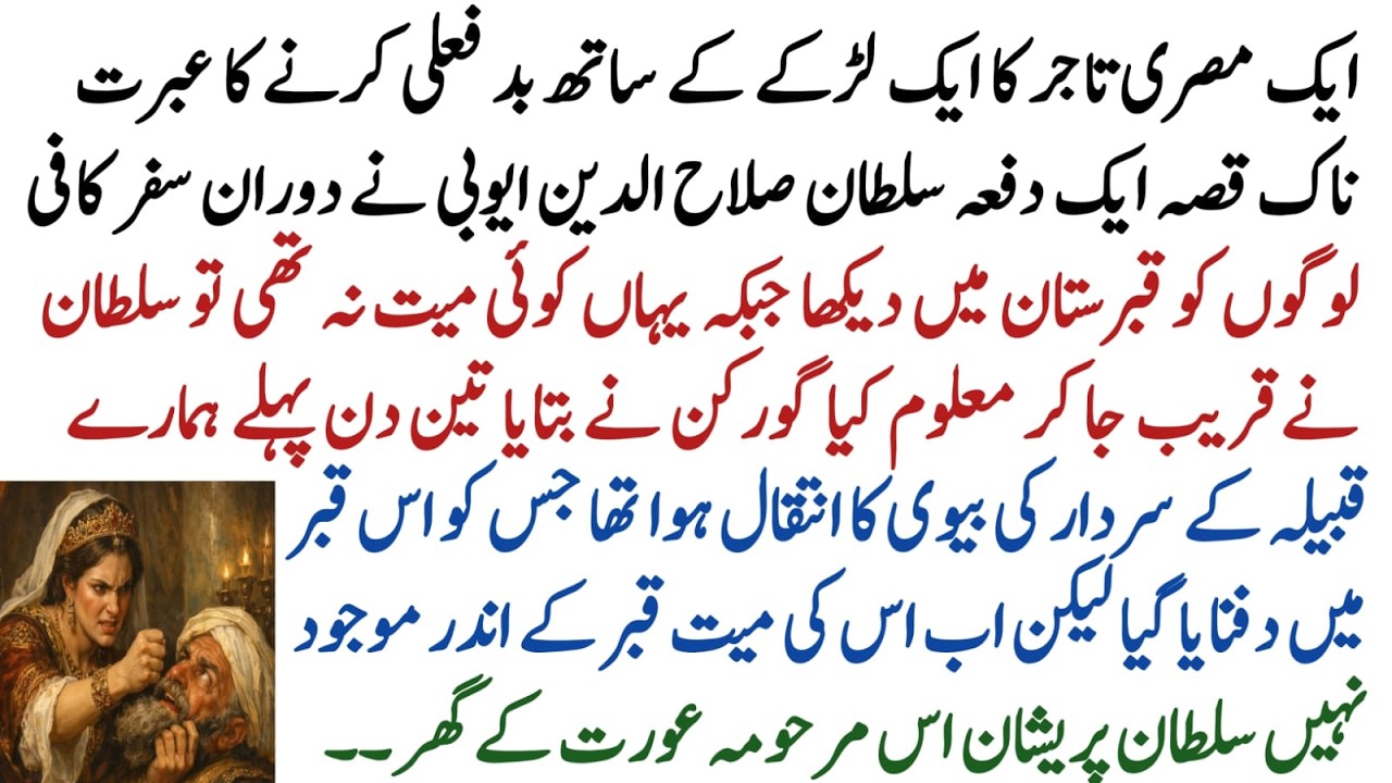 The story of a master who oppressed his servant and Sultan Saladin Ayubi