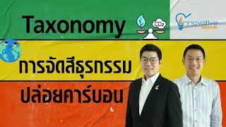 Taxonomy การจัดสีธุรกรรมปล่อยคาร์บอน | innovative wisdom