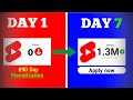 How can get 200 million views within 7 day's  // 🫣 (shoking Result's )@creaview0 @GrowYT05