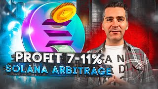 Solana Arbitrage Profit +11% | Solana Arbitrage Trade | Crypto Arbitrage 2024