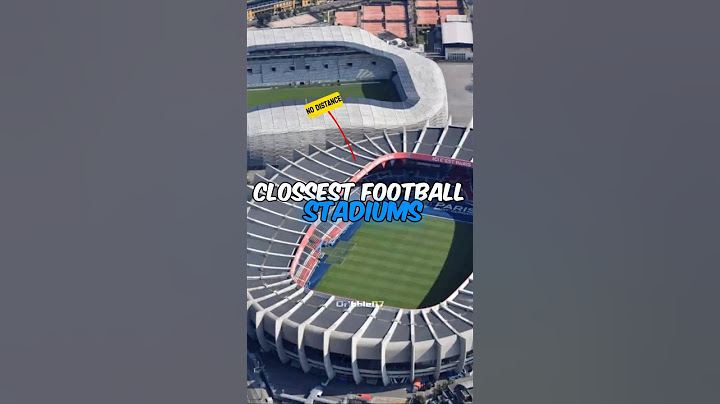 CLOSEST Football Stadiums 😱👀