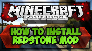 How to install Redstone MOD - Minecraft pe 0.11.1/0.12.1 - DOWNLOAD!