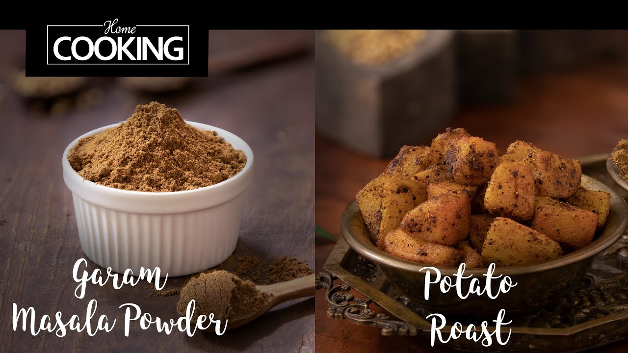 Garam Masala Powder Potato Roast HomeMade Masalas Potato Recipe