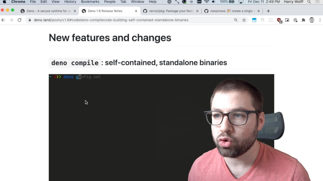 Deno Compile Is The Coolest Feature I’ve Seen In A Long Time - YouTube
