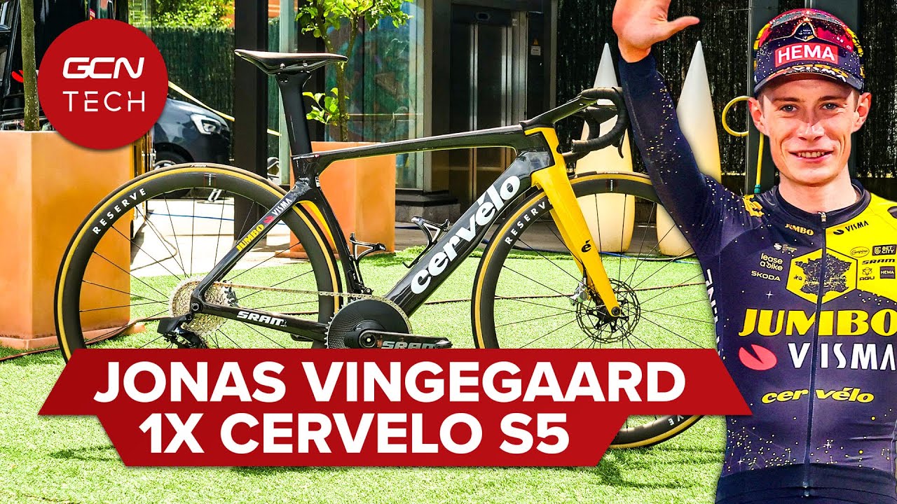 Jonas Vingegaard’s 1x Cervélo S5 | Tour De France Pro Bike