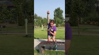 Mobility+strength=stability #nordicwalking #fitness #bench