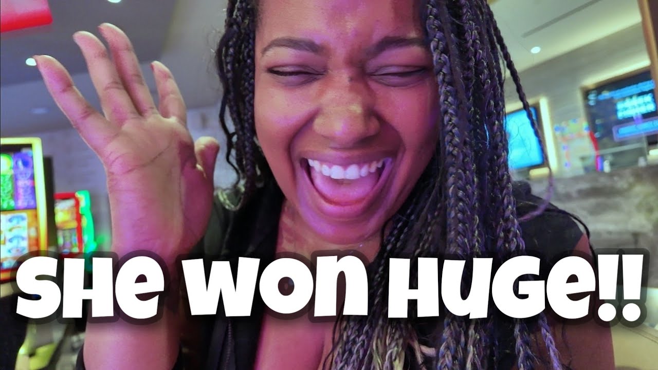 She Got The Mega Feature On Her 1st Spin And Won HUGE!!