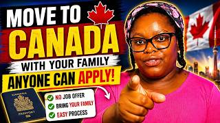 NEW!! Canada 2026 RCIP Pathway | Low Points | Move with Family