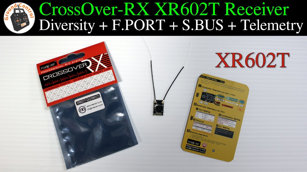 Review - CrossOver-RX XR602T 14CH Full Range Diversity Nano Receiver ...