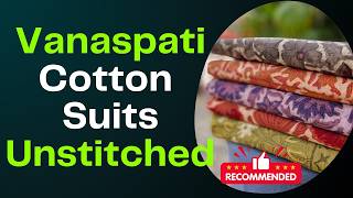 Cotton Vanaspati Print Ajrakh Block Print Unstitched Suits screenshot 3