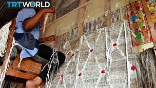 Ugandan firm produces handwoven textiles from banana waste | Money Talks