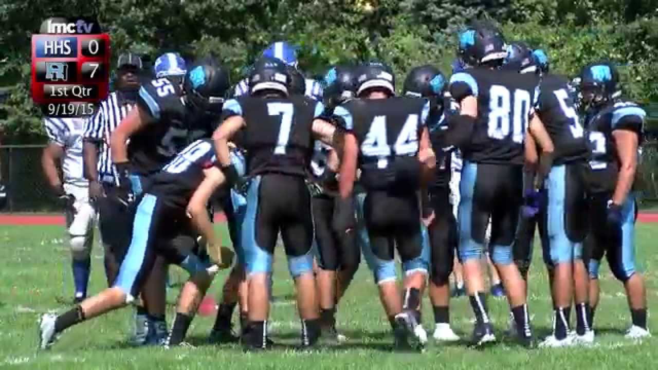 LMC Varsity Sports Football Haldane at Rye Neck 9/19/15 YouTube