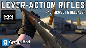[MW Base] Unofficial Lever-Action Rifles in GMod - Animations Showcase (As of 03/06/2025)