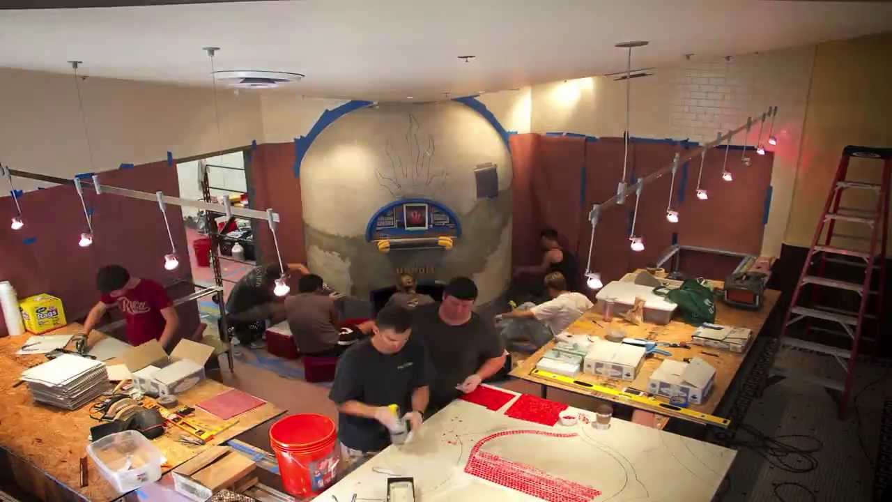 Oven Tiling at Punch Woodbury YouTube