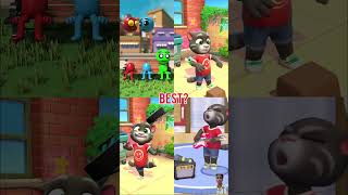 Geometry dash funny heads challenge #geometrydash #talkingtom #shorts #talkingtom #animation