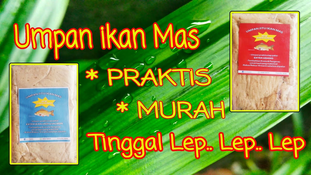 #umpanikanmas#umpan jadi siap pakai. 