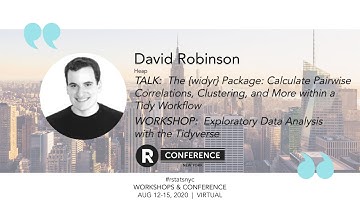 David Robinson - The {widyr} Package