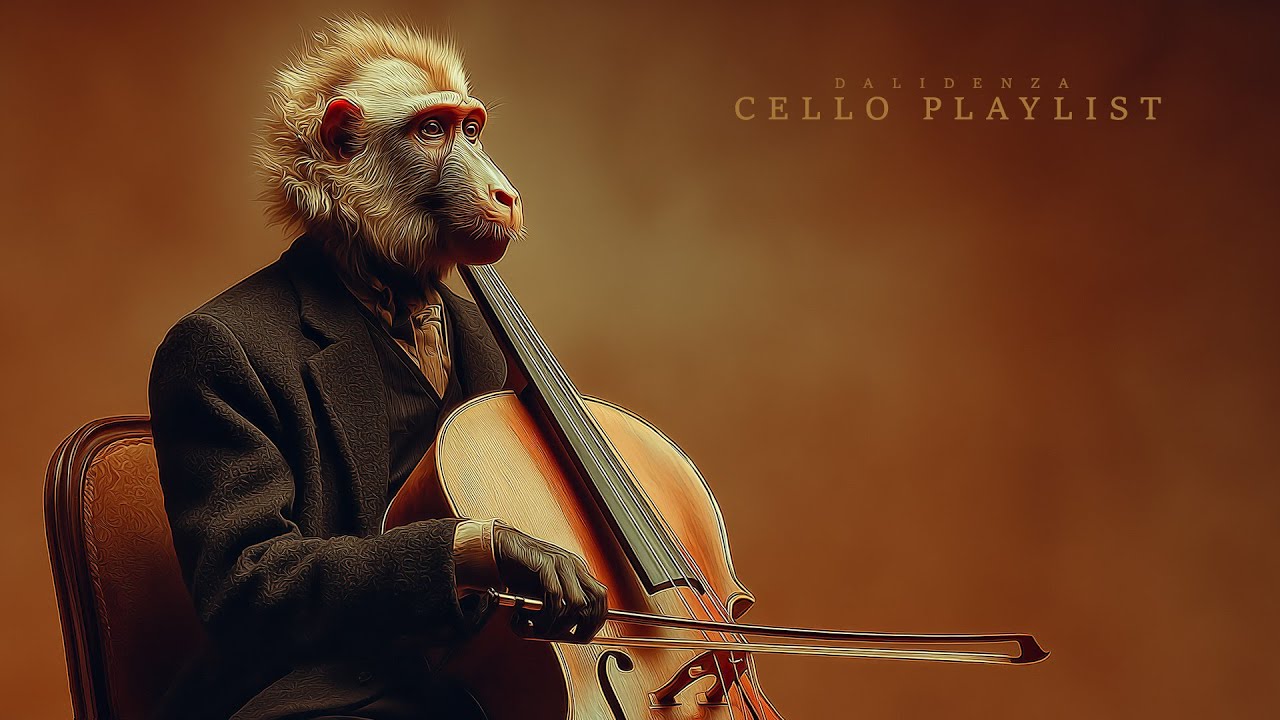 Sapphire Solitude | Blue Cello Melodies for Peaceful Productivity