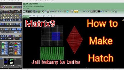 Matrix 9 Hatch Pattern Tutorial | Easy Jali Design for Jewellery|Step-by-Step Hatch Pattern Tutorial