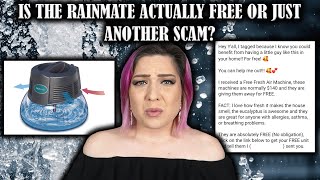 Is the Rainmate really FREE or just another SCAM
