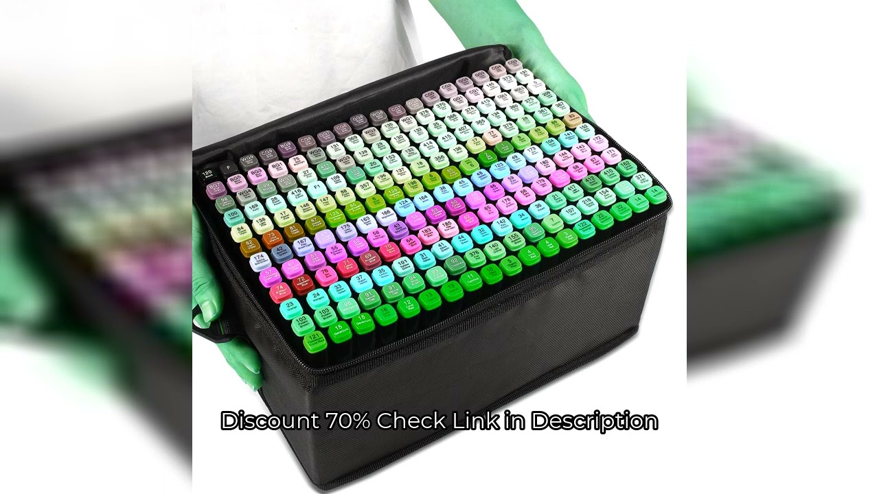 Alcohol Markers Dual Tips Permanent Art Markers Pen for Student & Adult, Sketch Markers for Painting