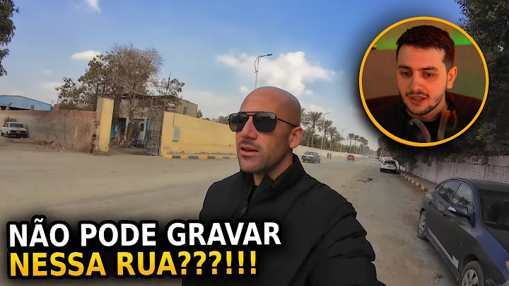 CHEGUEI NO EGITO E NÃO ME DEIXARAM FILMAR - GABE REAGE