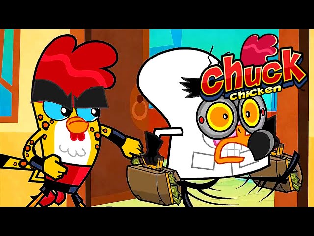 Chuck Chicken Full episode ✨ New ⚡ Jinx Power 🔥 Superhero cartoons - Action Cartoon class=