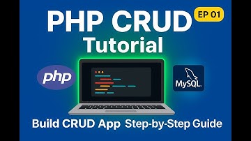 #1 PHP CRUD Application Tutorial | Build Create, Read, Update, Delete App Step by Step