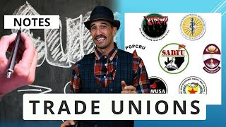 What is a TRADE UNION? How do they OPERATE in our ECONOMY - EMS Grade 8