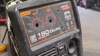 Lincoln 180 Dual Doesnt Weld Properly? 3 Tips! Lincoln Electric Powermig 180 Dual Review And Complete Tutorial